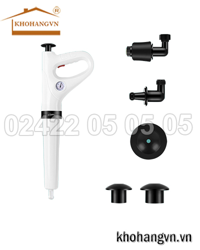 Dụng cụ thông tắc bồn cầu bằng khí nén 3A