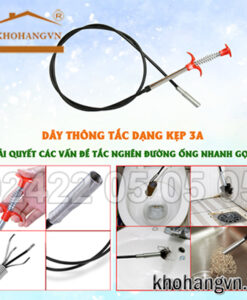 Dụng cụ thông tắc dạng kẹp