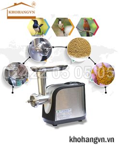 Máy làm cám chim chạy điện 400W