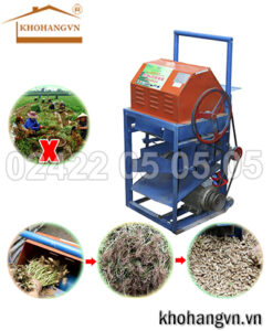 Máy tuốt lạc mini